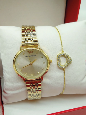 Montre et bracelet offert