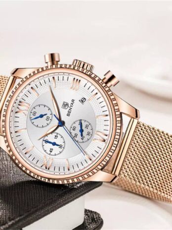 Montre en or rose