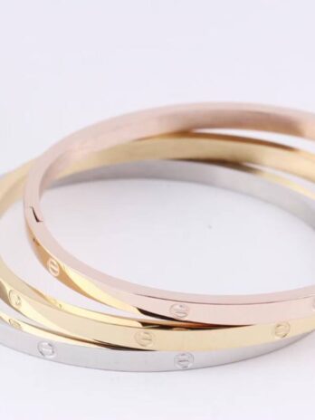 Trio bracelets cartier